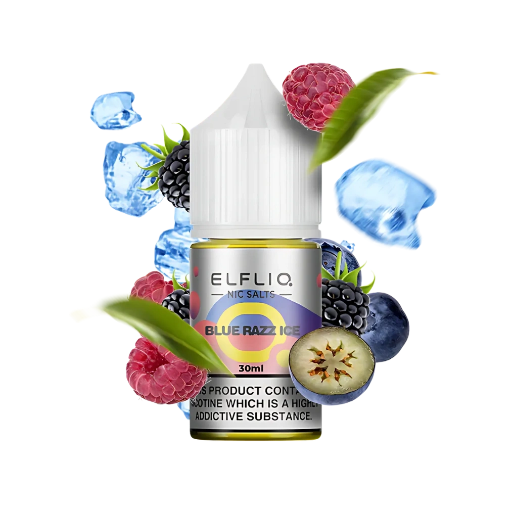 elfliq-nic-salt-e-liquid-blue-razz-ice-30ml.webp